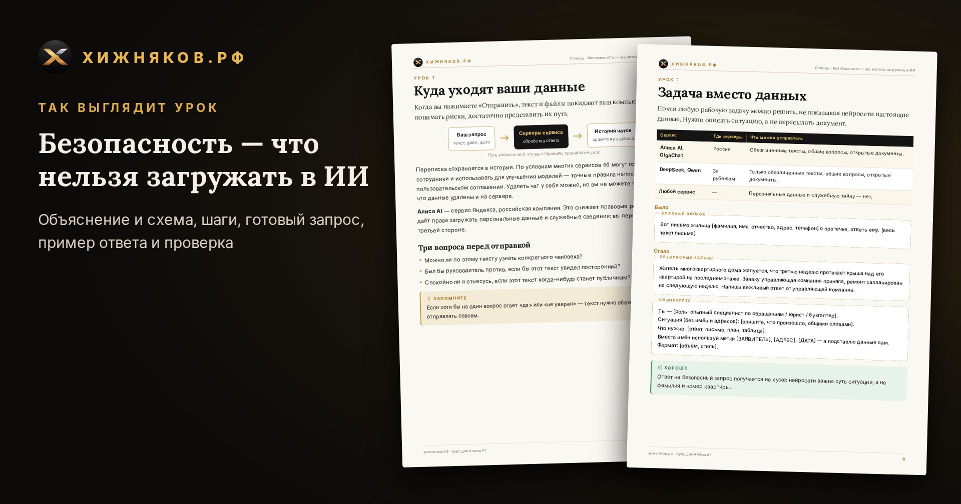 Курс: Безопасность — что нельзя загружать в ИИ — фото 4