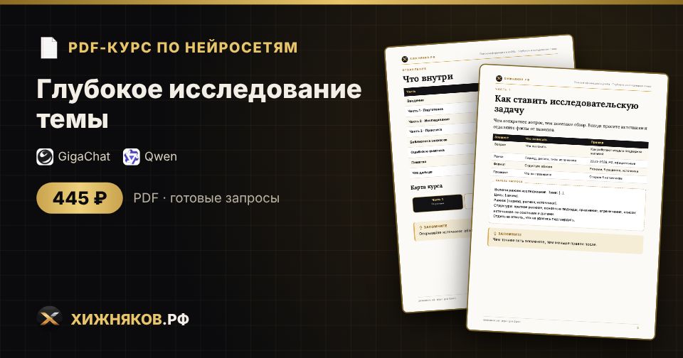 Курс: Глубокое исследование темы — фото 2