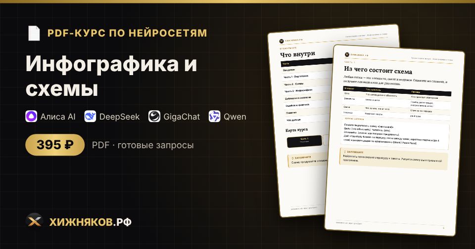 Курс: Инфографика и схемы