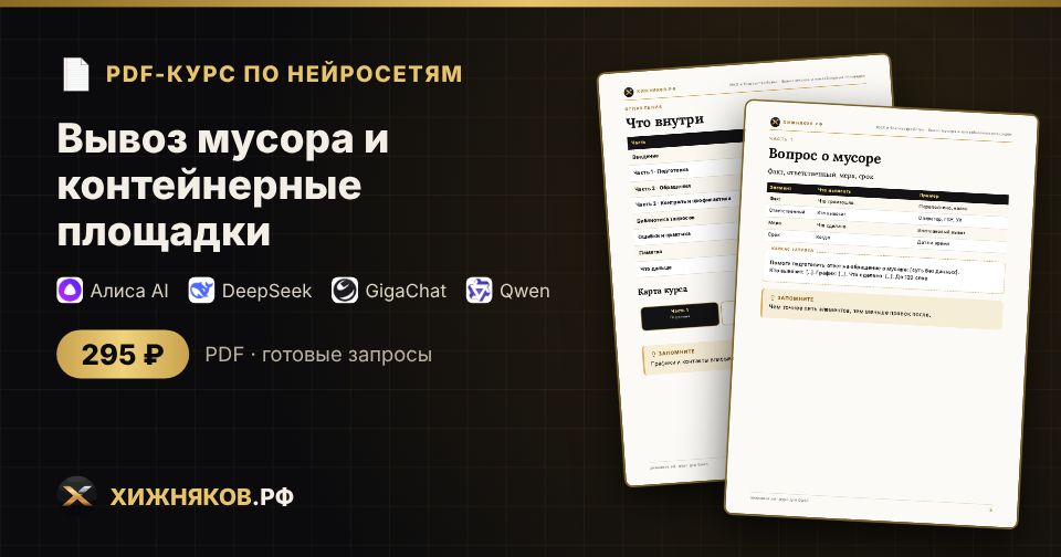 Курс: Вывоз мусора и контейнерные площадки — фото 2