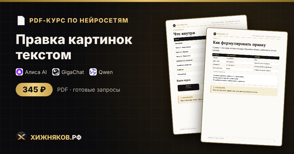 Курс: Правка картинок текстом — фото 2