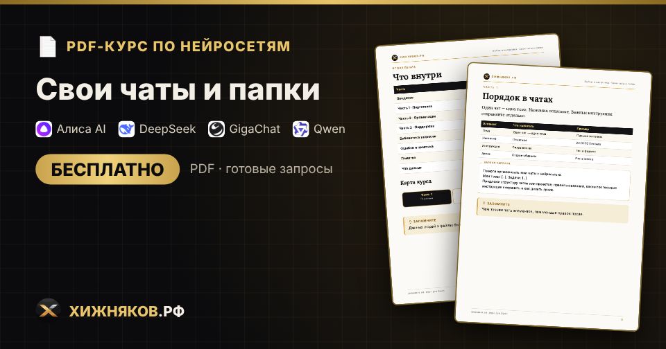 Курс: Свои чаты и папки — фото 2