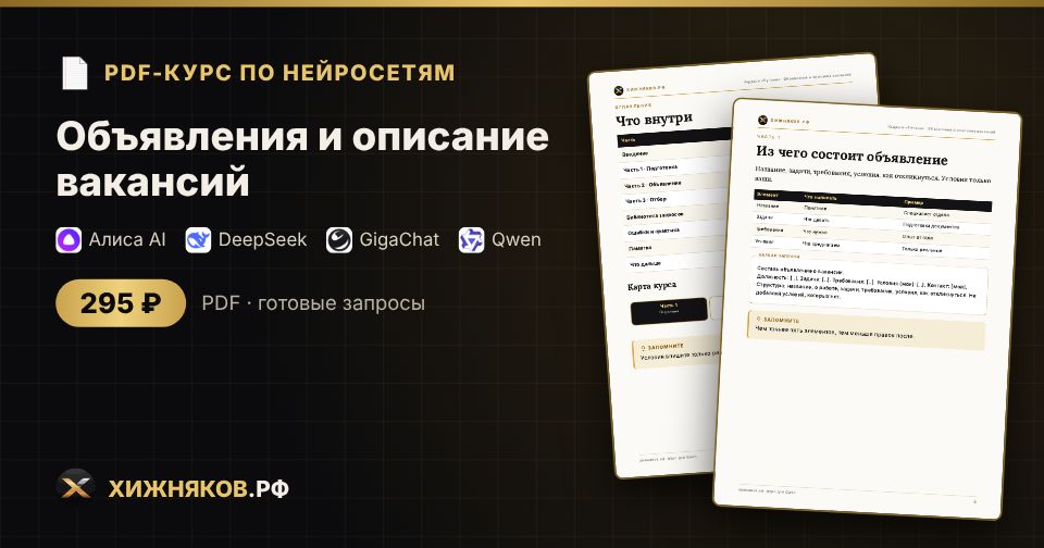 Курс: Объявления и описание вакансий — фото 2