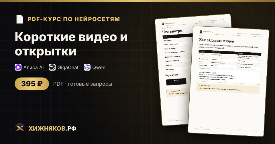 Курс: Короткие видео и открытки — фото 2