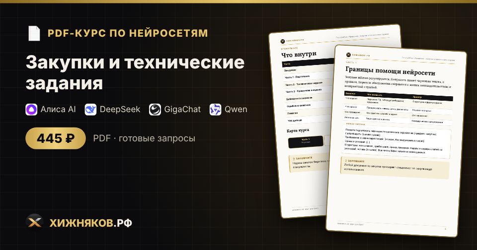 Курс: Закупки и технические задания — фото 2
