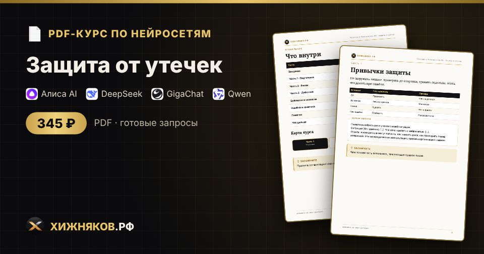Курс: Защита от утечек — фото 2